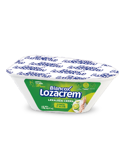Lavaloza crema limón 250gr fondo blanco