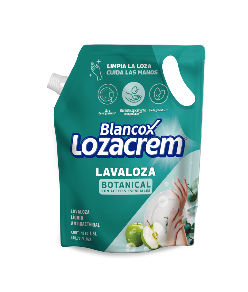  LOZACREM LIQUIDO 1.5 L Botanical con aceites esenciales