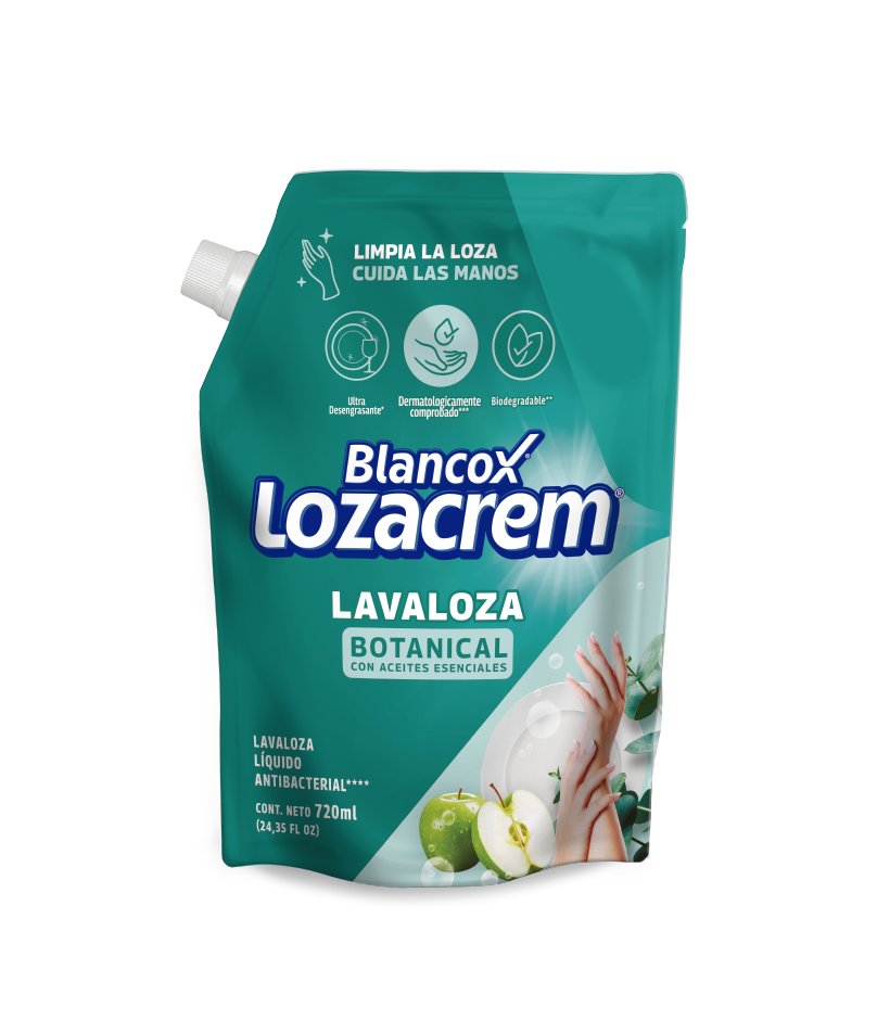 LOZACREM LIQUIDO 720 ml Botanical con Aceites Esenciales