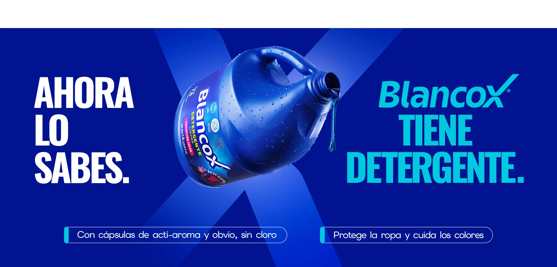 Blancox tiene detergente