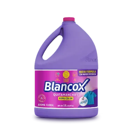 Botella quitamanchas ropa color 3.8L
