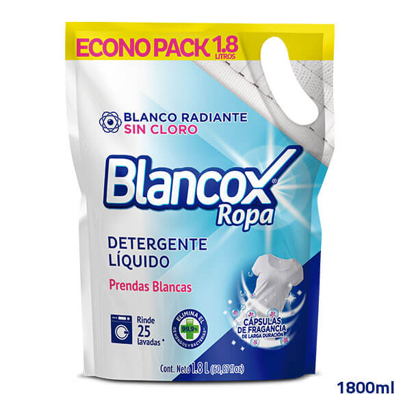 Detergente Líquido Ropa Blanca - Blancox